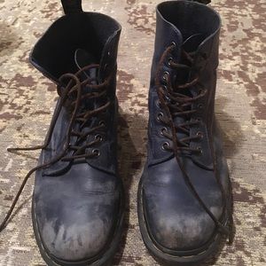 Blue Doc Martens